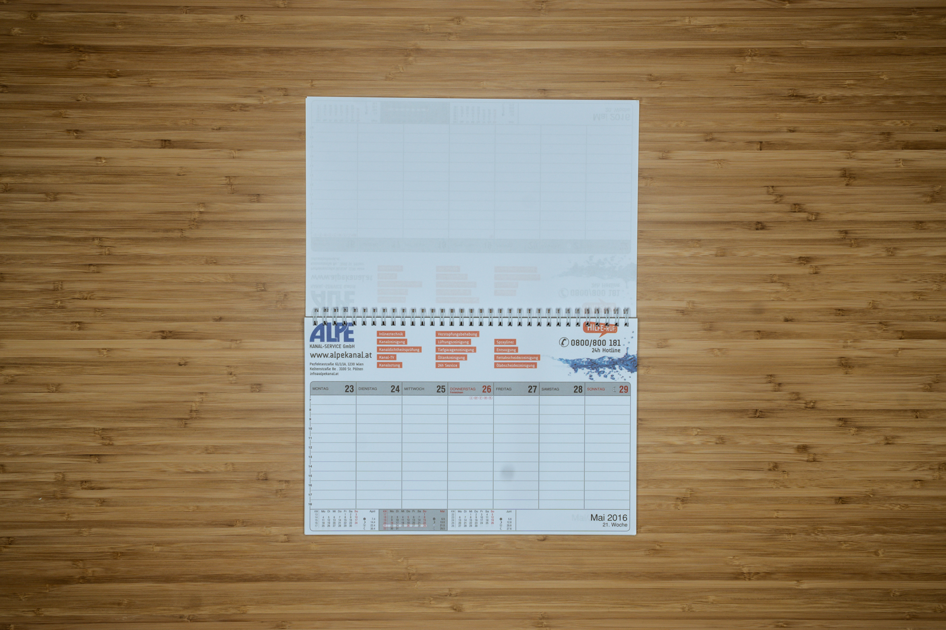 Kalender Druckerei